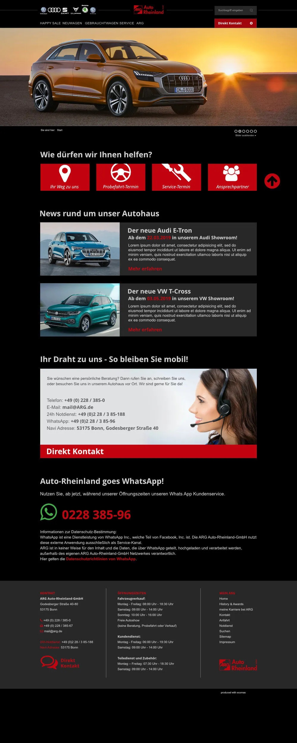 Audi Kinderartikel  ARG Auto-Rheinland-GmbH